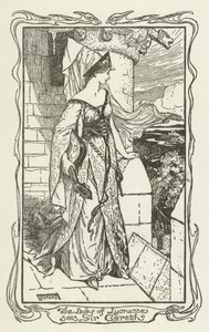 La Dama de Lyonesse ve a Sir Gareth de Henry Justice Ford